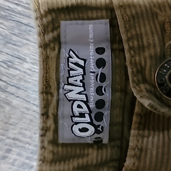 Gently Loved corduroy pants light brown in color size 10 regular by Old Navy - Picture 9 of 11